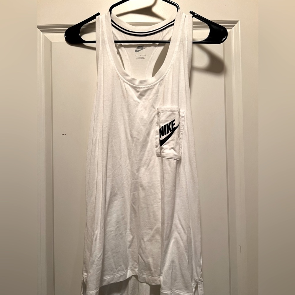 Women’s Nike white tank top